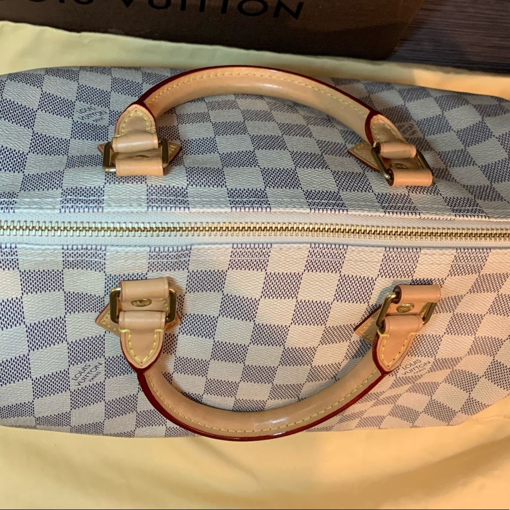 Louis Vuitton Speedy Damier Azur 30 - Picture 4 of 17